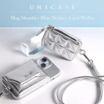 スマホだけ持って買い物やランチへ！スマホにくっつくショルダーウォレット